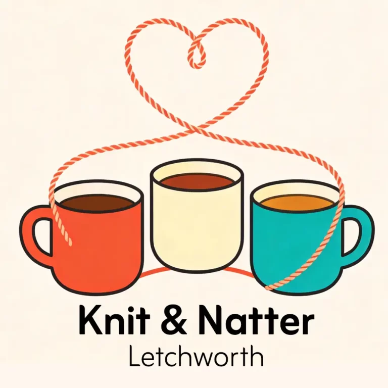 Knit and Natter Letchworth (Logo)