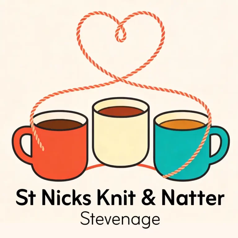 Knit and Natter Stevenage (Logo)