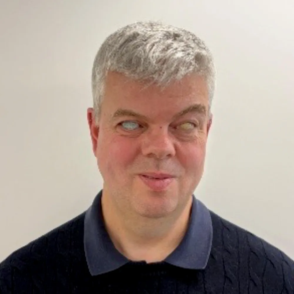 A photo of David Clarke, OBE.