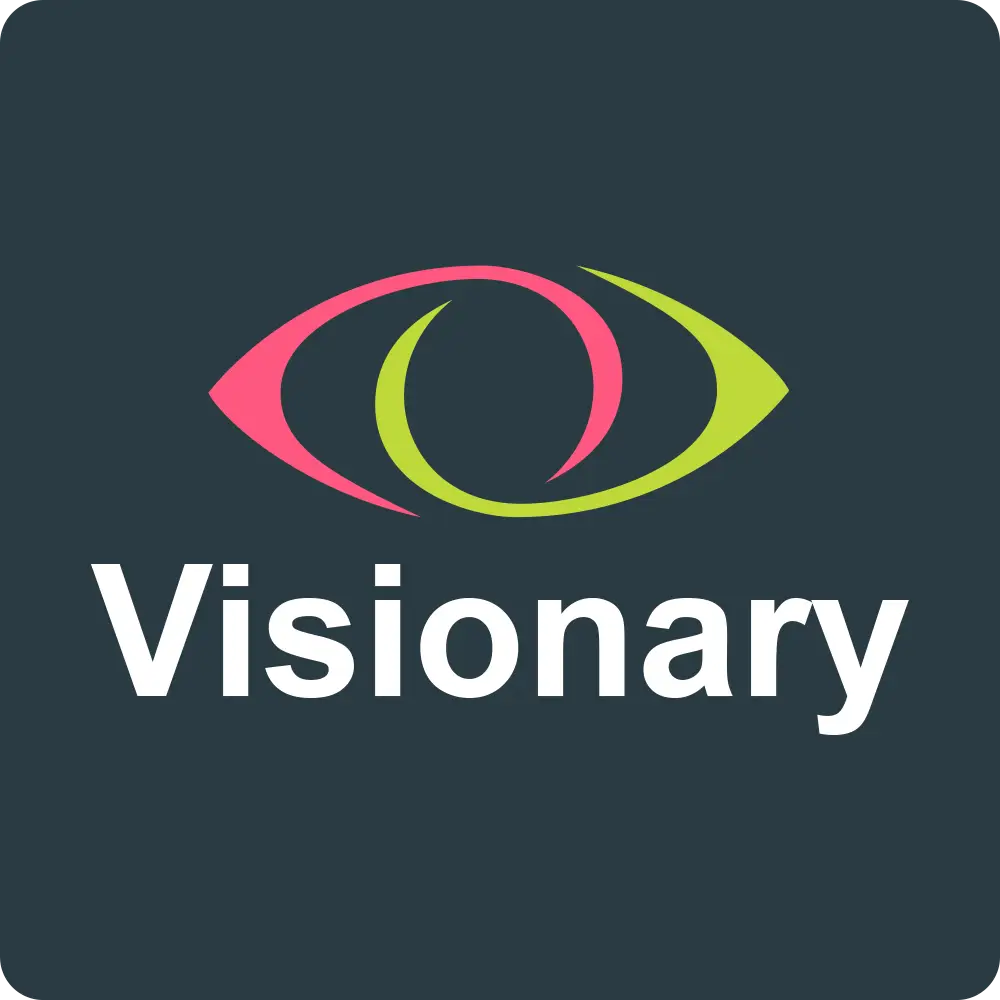 Visionary.org logo.